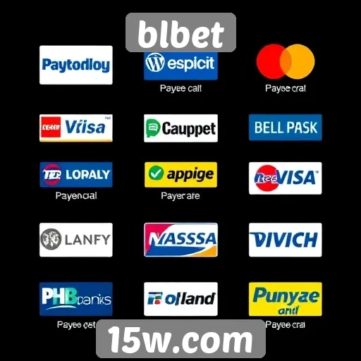 Diversidade de métodos de pagamento no blbet